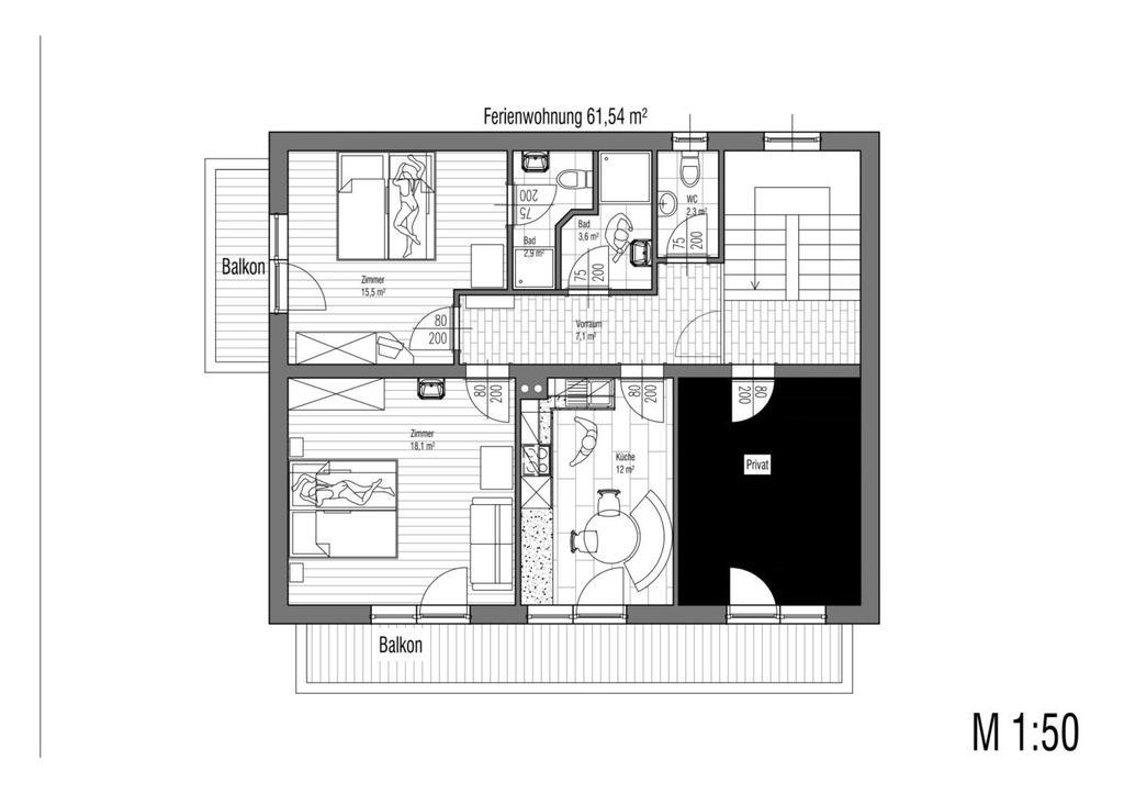 Ferienwohnung Zwoelferblick Bramberg am Wildkogel Luaran gambar